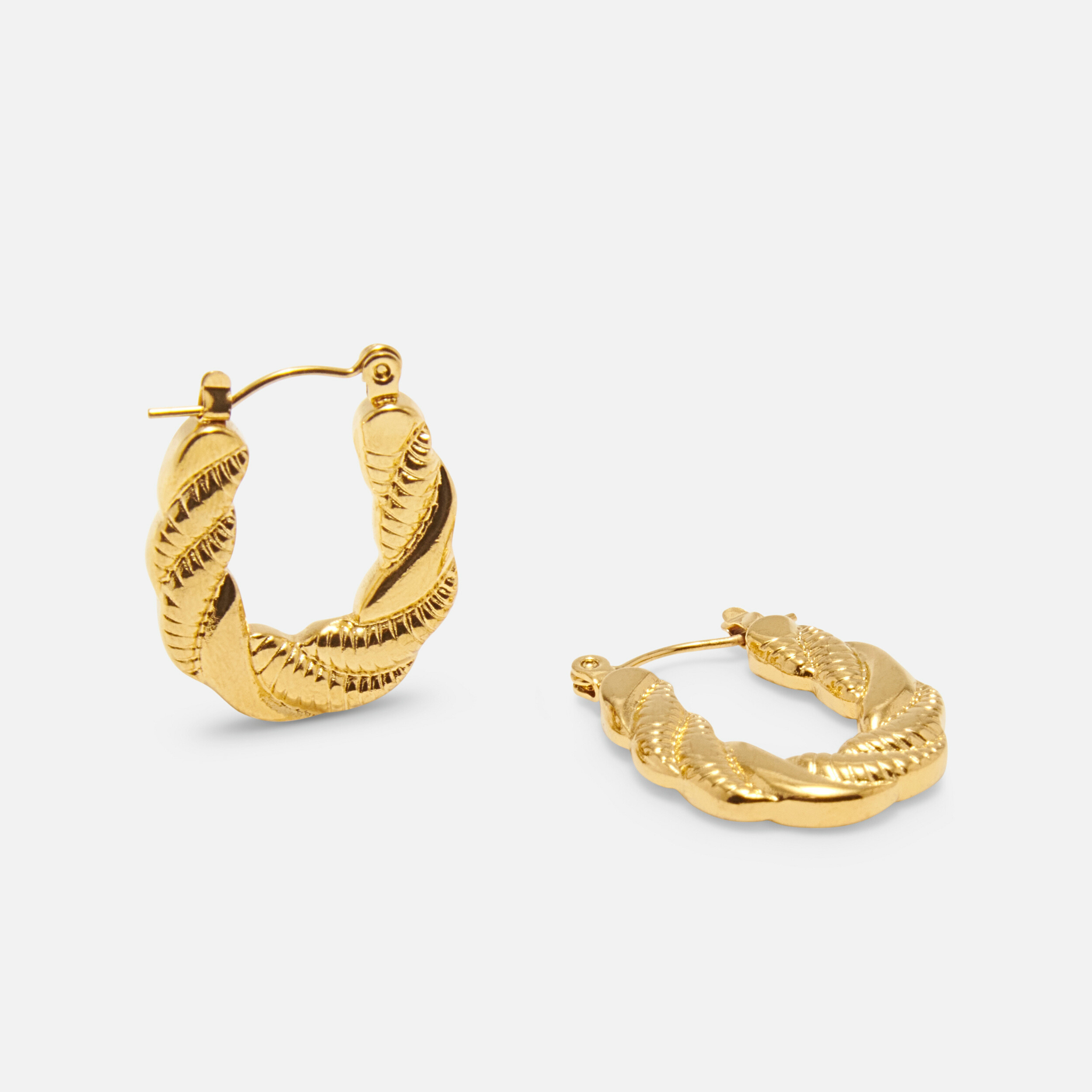 Statement Curled Earrings