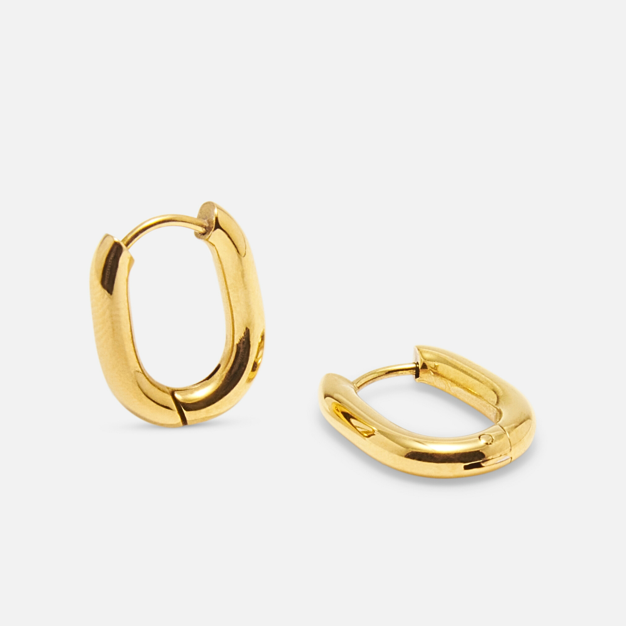 Shine Medium Hoops