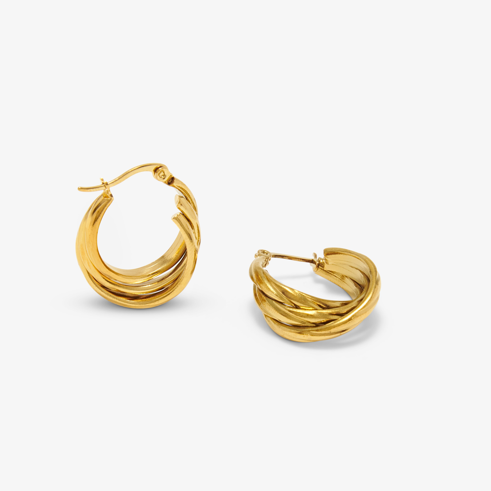 Statement Twisted Earrings